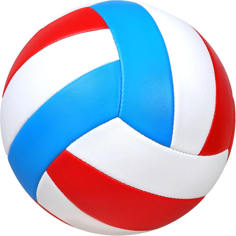 RUN2PEAK Light Soft Volleyball - Light Volleyball Designed for Beginners Kids Youth Teen - Lightweight Volleyballs for Indoor Outdoor Beach Backyard Official Size 5 Training Volley Ball - Image 3